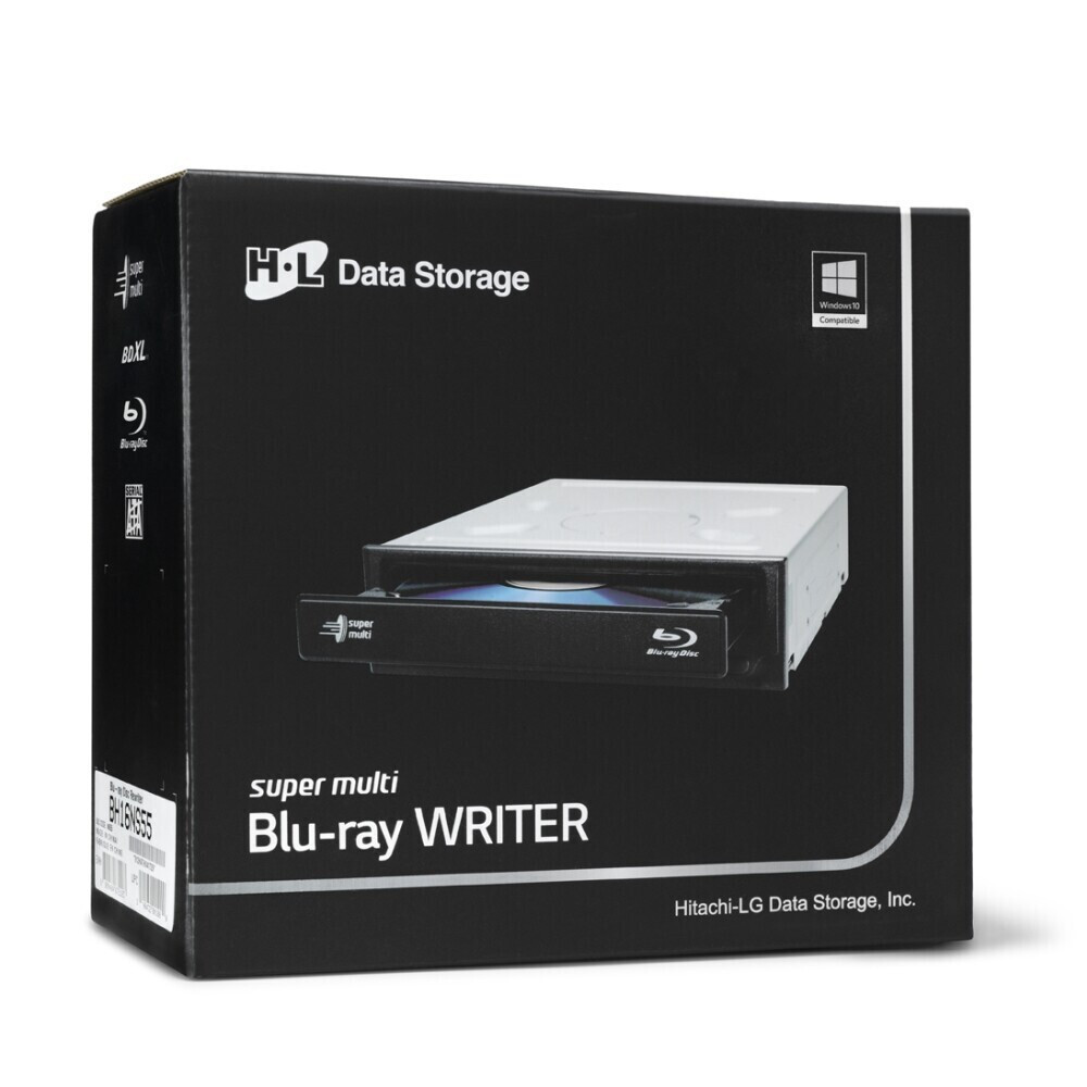 Hitachi-LG Data Storage Εσωτερικός Οδηγός Εγγραφής/Ανάγνωσης Blu-Ray/DVD/CD για Desktop Μαύρο BH16NS55.AUAR10B - Image 11