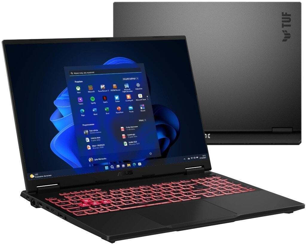 Asus TUF Gaming A16 FA608UP-R7165W 16" FHD+ 165Hz (Ryzen 7-260/16GB/512GB SSD/GeForce RTX 5070/W11 Home) (US Keyboard) - Image 5