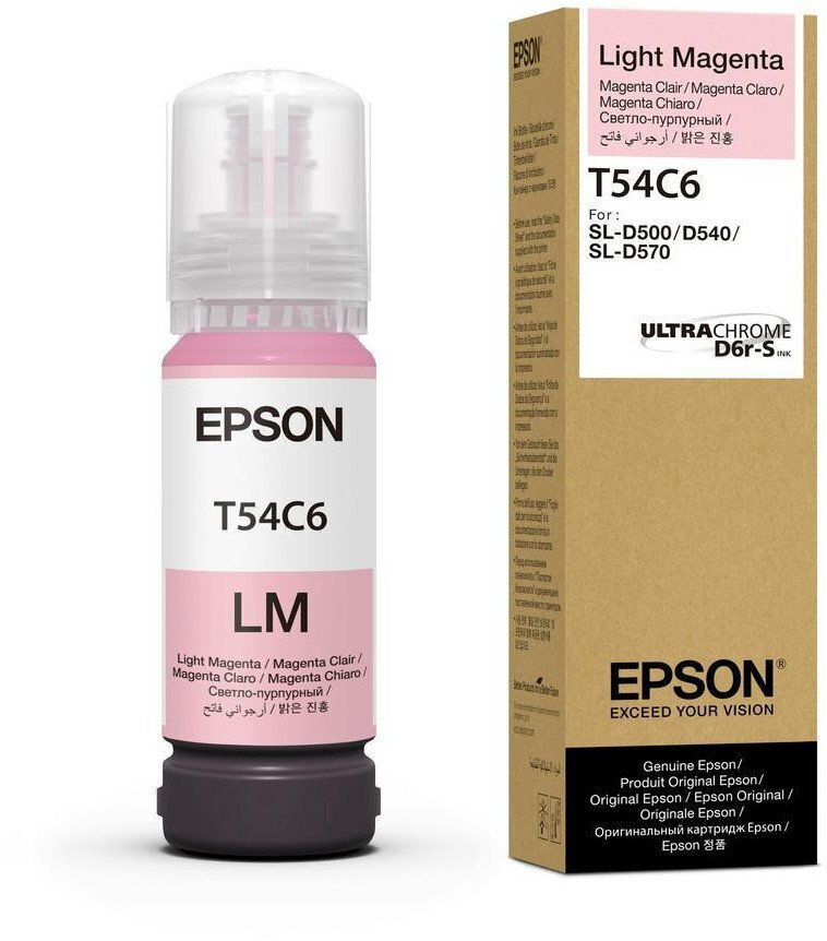 Epson T54C Γνήσιο Μελάνι Εκτυπωτή InkJet Ανοιχτό Ματζέντα (C13T54C620)