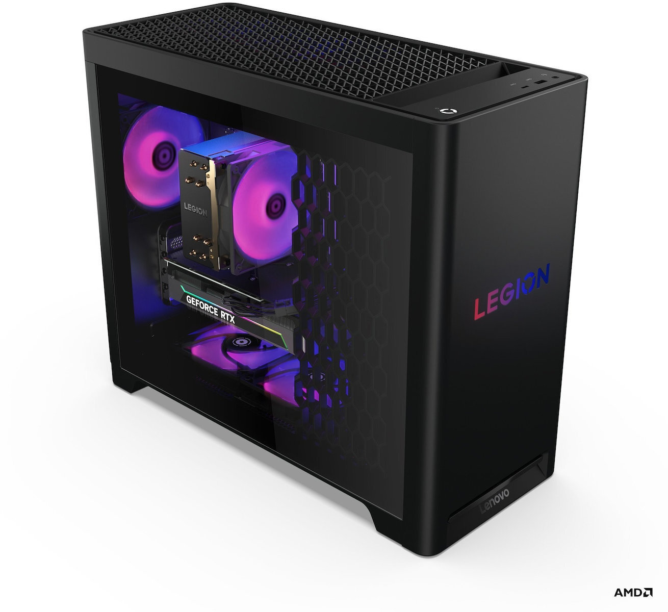 Lenovo Legion T5 30AGB10 Gaming Desktop PC (Ryzen 5-7600/32GB DDR5/1TB SSD/GeForce RTX 5060/No OS) - Image 7