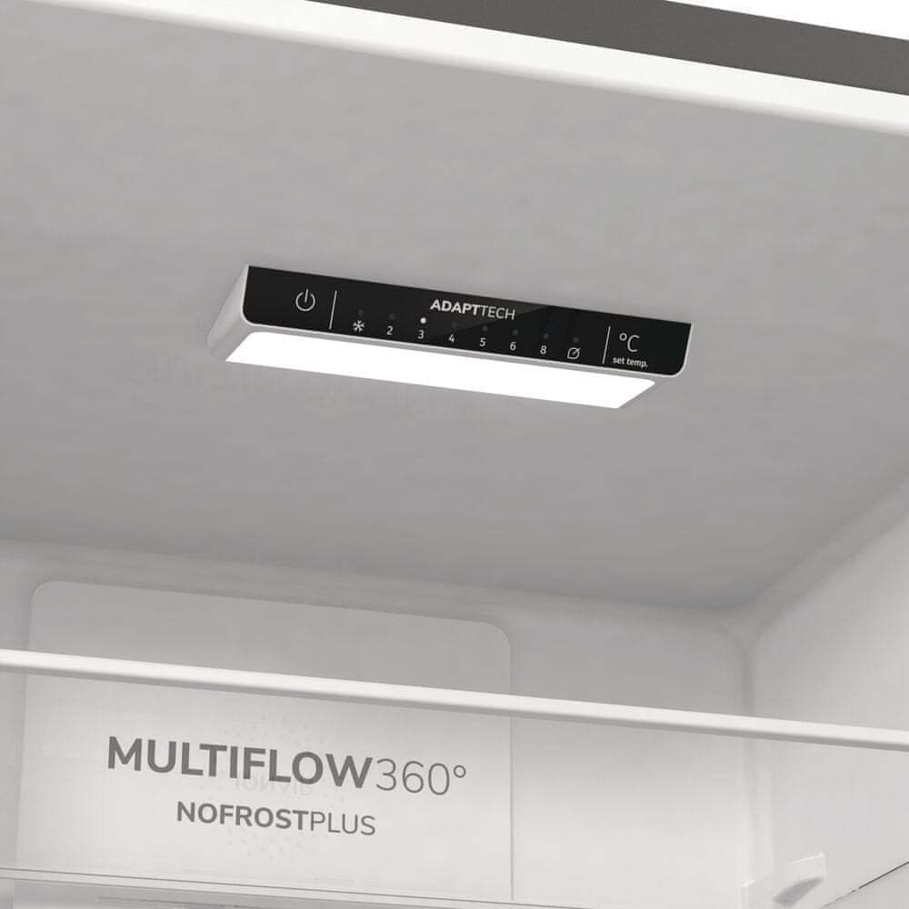 Gorenje Ψυγειοκαταψύκτης 331lt Total NoFrost Υ200xΠ60xΒ59.2εκ. Inox NRK6202EXL4 - Image 8