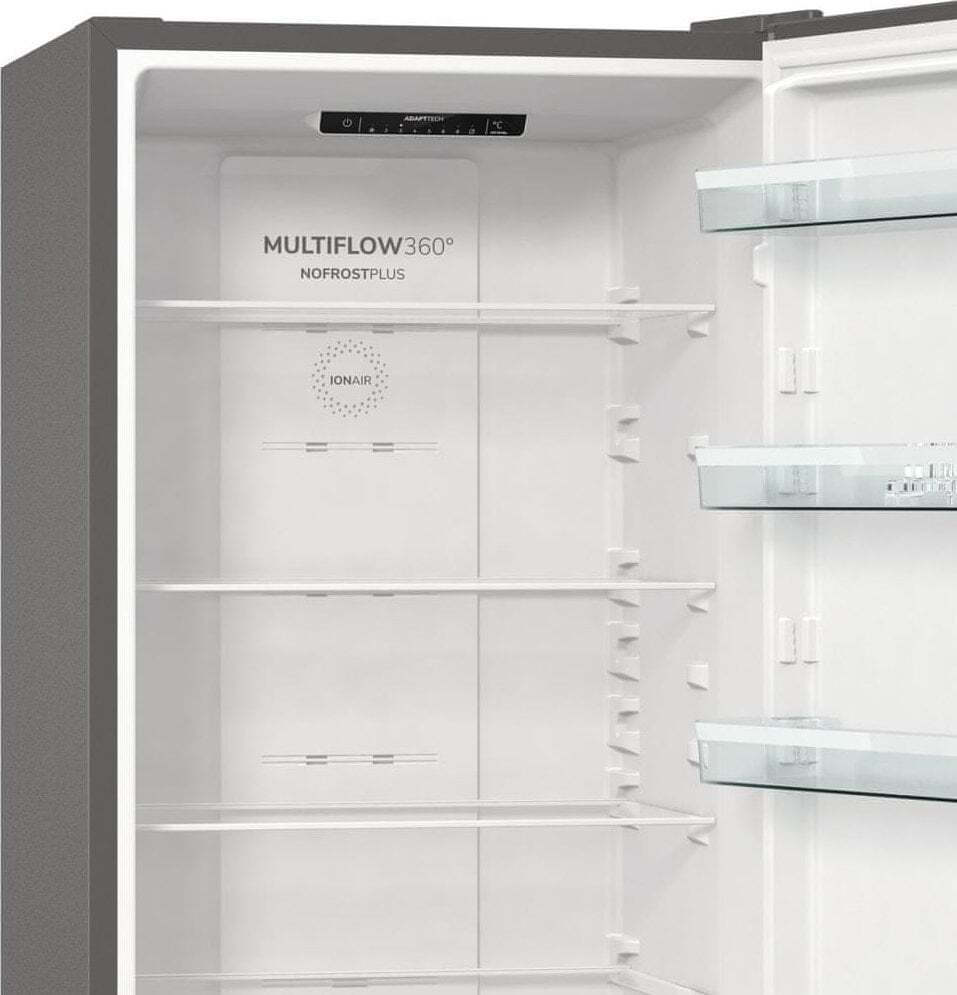 Gorenje Ψυγειοκαταψύκτης 331lt Total NoFrost Υ200xΠ60xΒ59.2εκ. Inox NRK6202EXL4 - Image 12