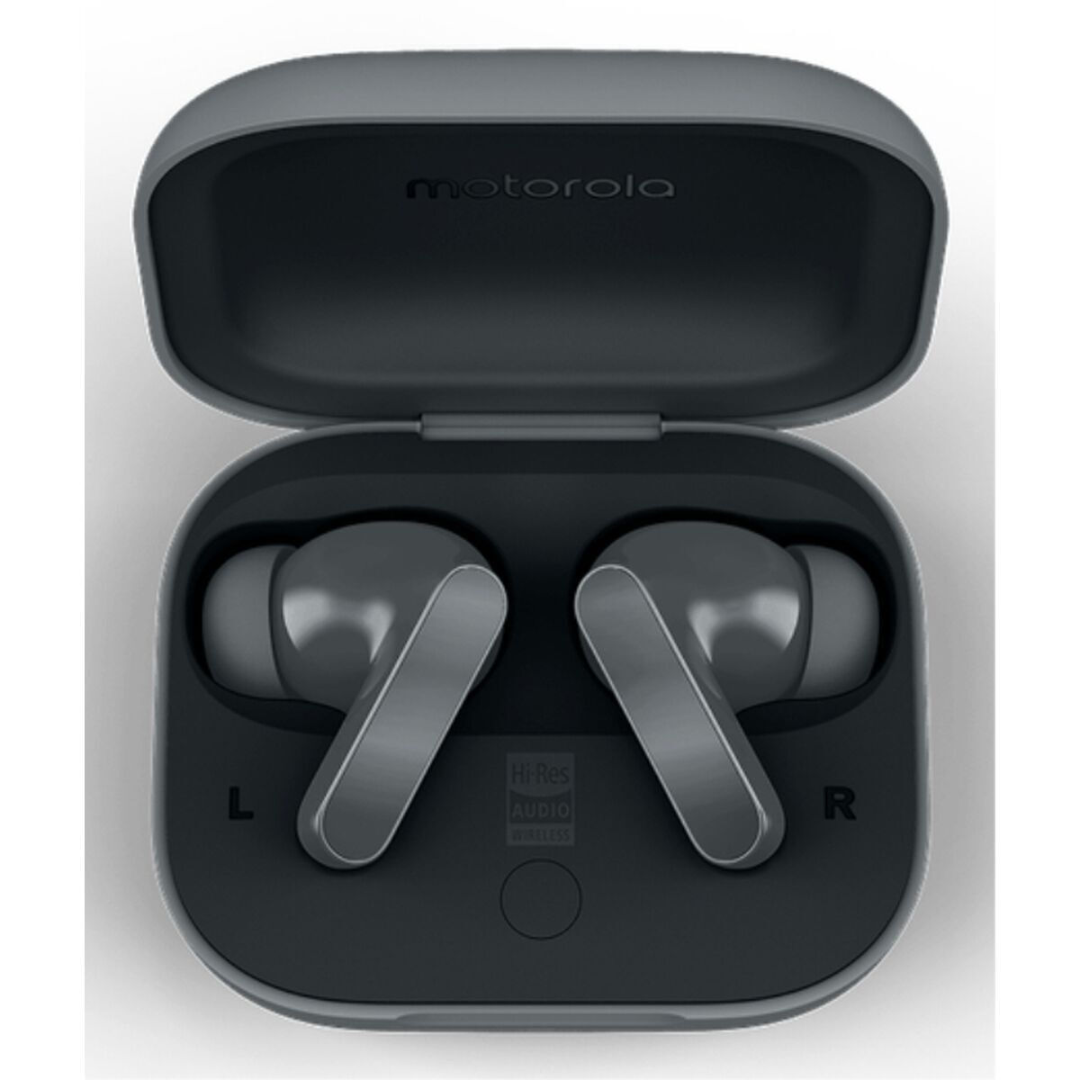 Motorola Moto Buds BASS Bluetooth Handsfree Ακουστικά με Αντοχή στον Ιδρώτα και Θήκη Φόρτισης Pantone Dark Shadow - Image 8