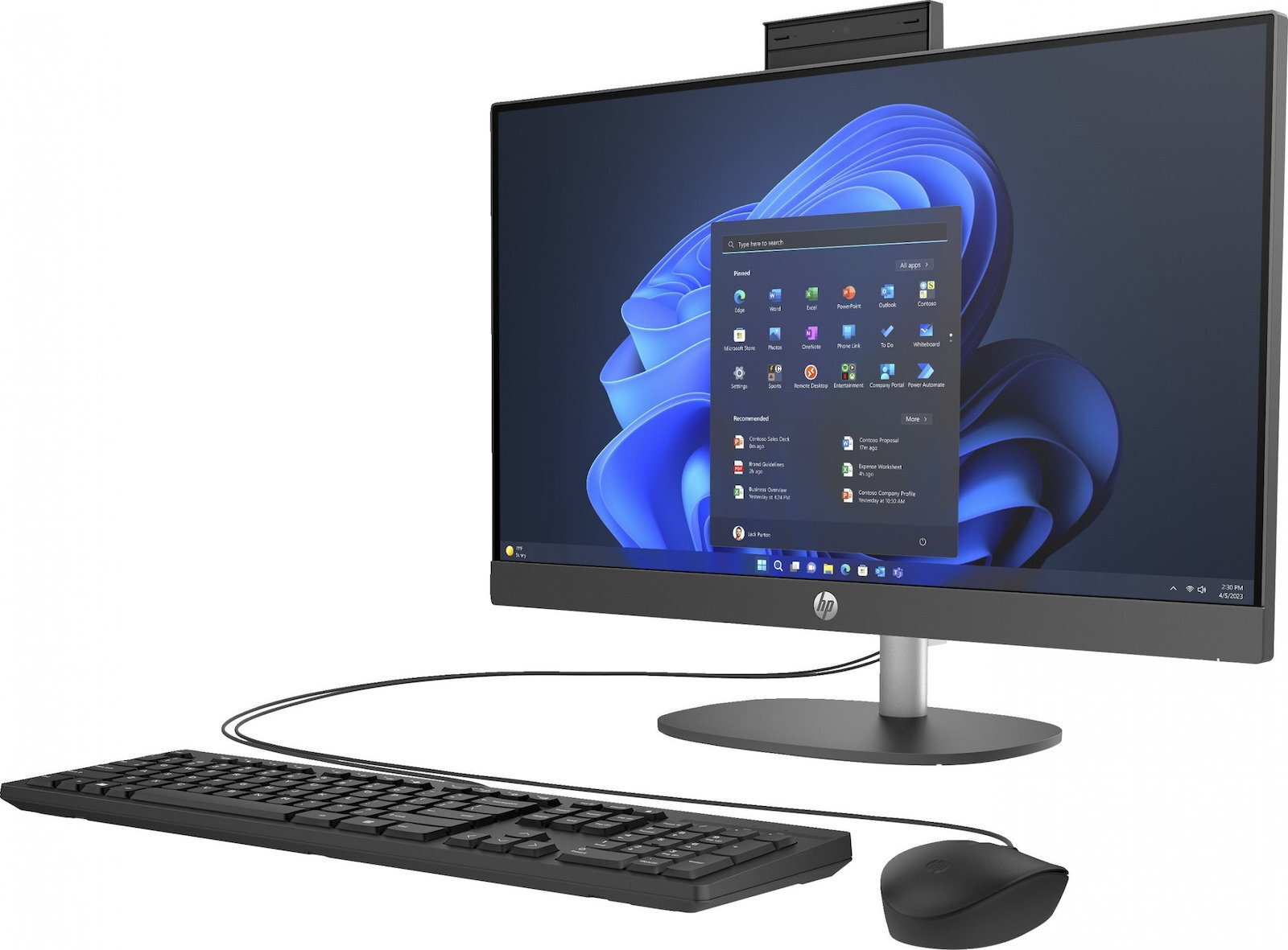 HP ProOne 240 G10 23.8" (i5-1335U/8GB/256GB SSD/FHD/W11 Pro) - Image 2