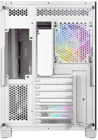 Antec C5 Curve Gaming Midi Tower Κουτί Υπολογιστή με Πλαϊνό Παράθυρο και ARGB Φωτισμό Λευκό - Image 6