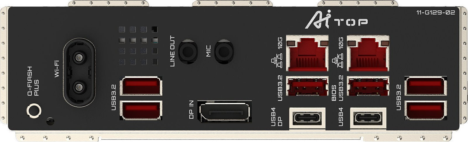 Gigabyte TRX50 AI TOP Wi-Fi Motherboard Extended ATX με AMD TR5 Socket - Image 6