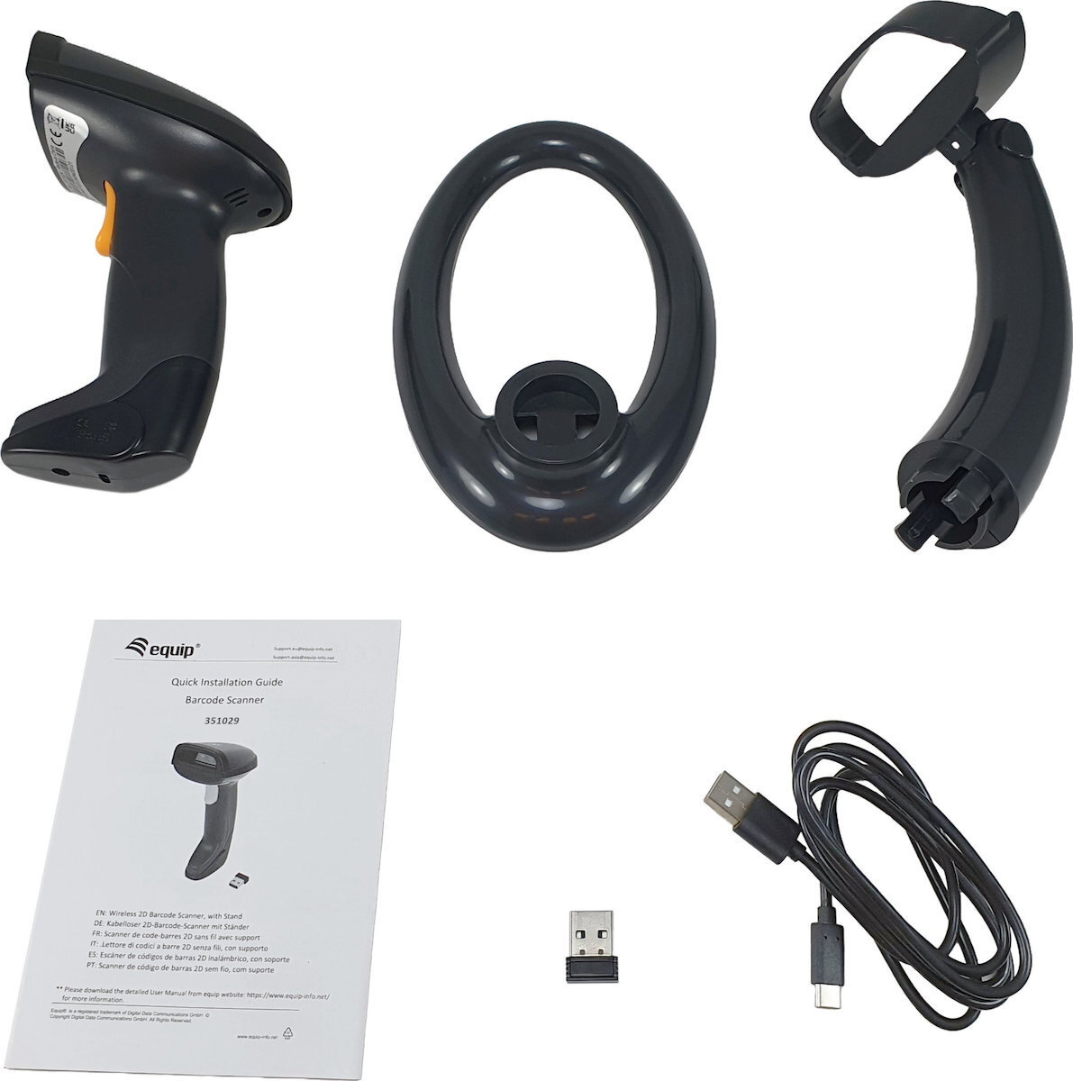 Equip Scanner Χειρός Ασύρματο με Δυνατότητα Ανάγνωσης 2D και QR Barcodes 351029 - Image 7