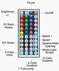 Alternative view of Vention Ταινία LED RGB Φως 5m