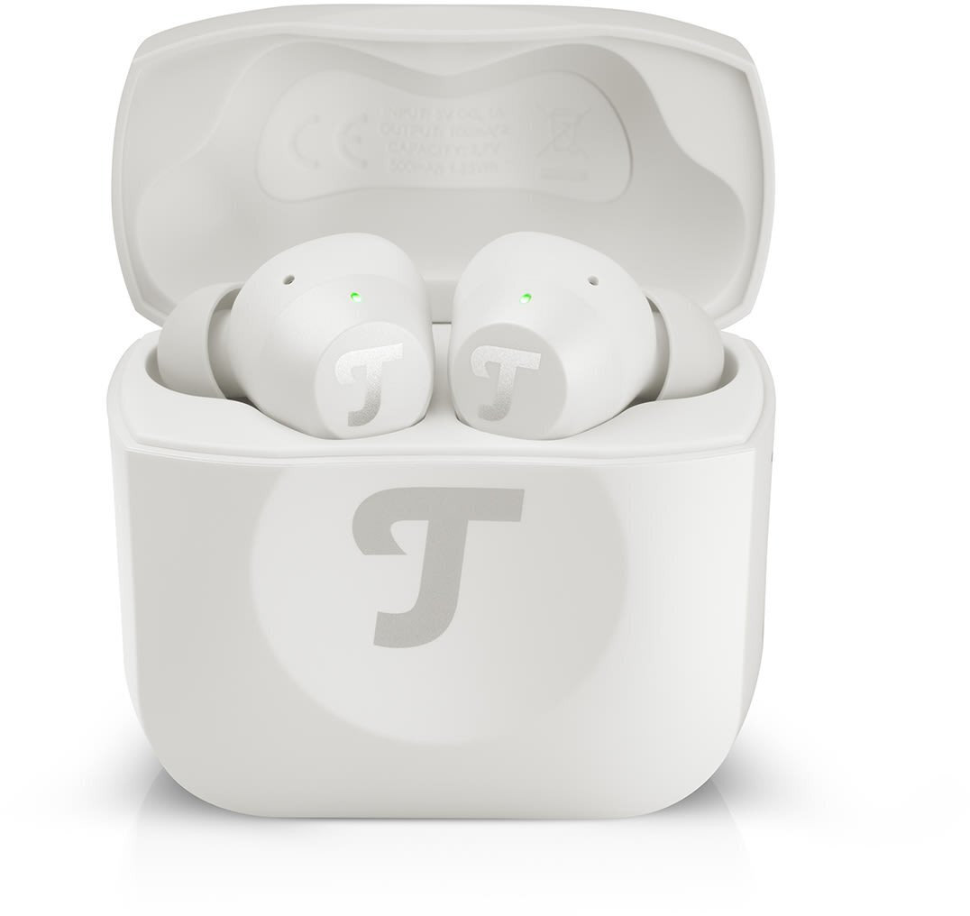 Teufel Airy TWS Pro In-ear Bluetooth Handsfree Ακουστικά με Αντοχή στον Ιδρώτα και Θήκη Φόρτισης Λευκά - Image 2