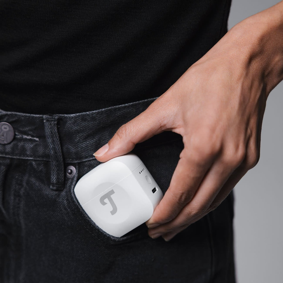 Teufel Airy TWS Pro In-ear Bluetooth Handsfree Ακουστικά με Αντοχή στον Ιδρώτα και Θήκη Φόρτισης Λευκά - Image 4