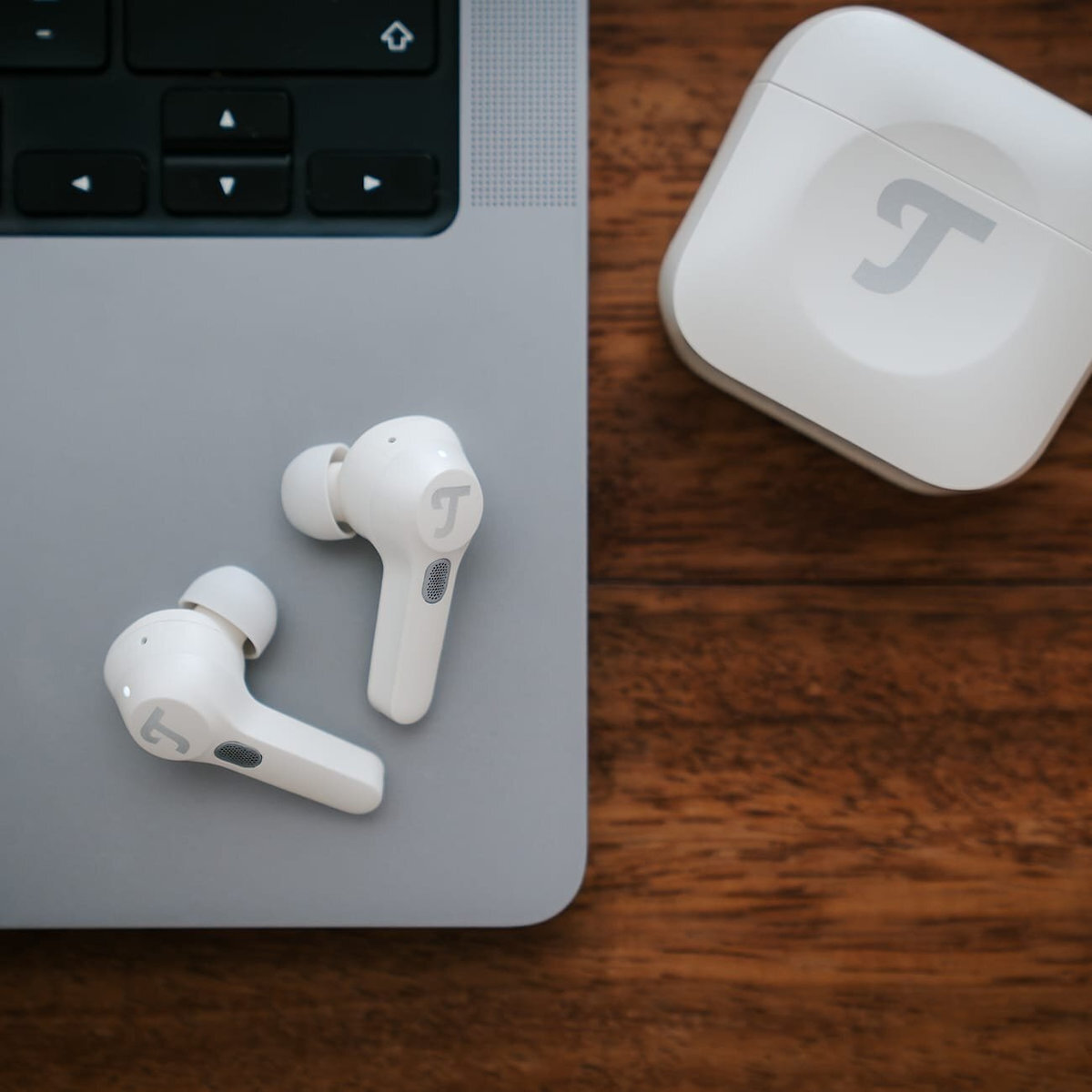 Teufel Airy TWS Pro In-ear Bluetooth Handsfree Ακουστικά με Αντοχή στον Ιδρώτα και Θήκη Φόρτισης Λευκά - Image 5