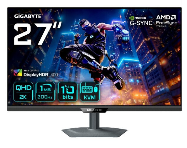 Gigabyte M27Q2 IPS HDR Monitor 27" QHD 2560x1440 200Hz με Χρόνο Απόκρισης 1ms GTG