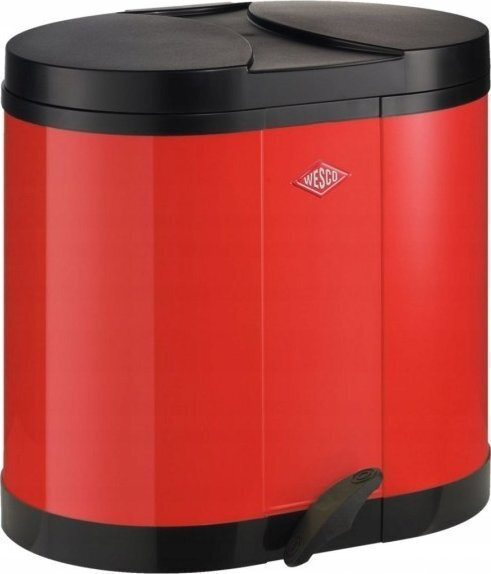 Wesco Κάδος Απορριμμάτων Πλαστικός Κόκκινος 45x36x45cm 112747
