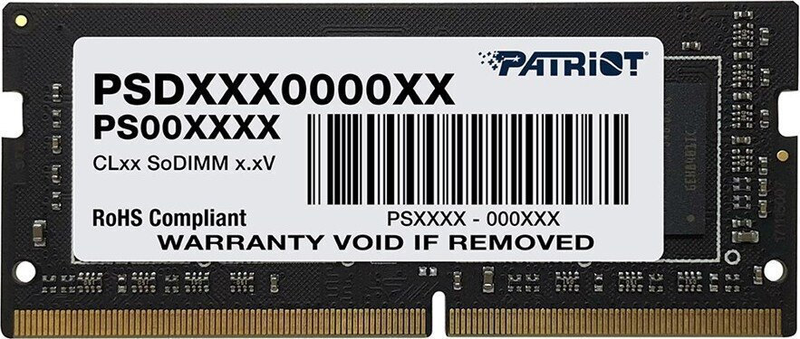 Patriot Signature Line DDR4 με Module 1x8GB και Ταχύτητα 2400 για Desktop PSD48G24002 - Image 2