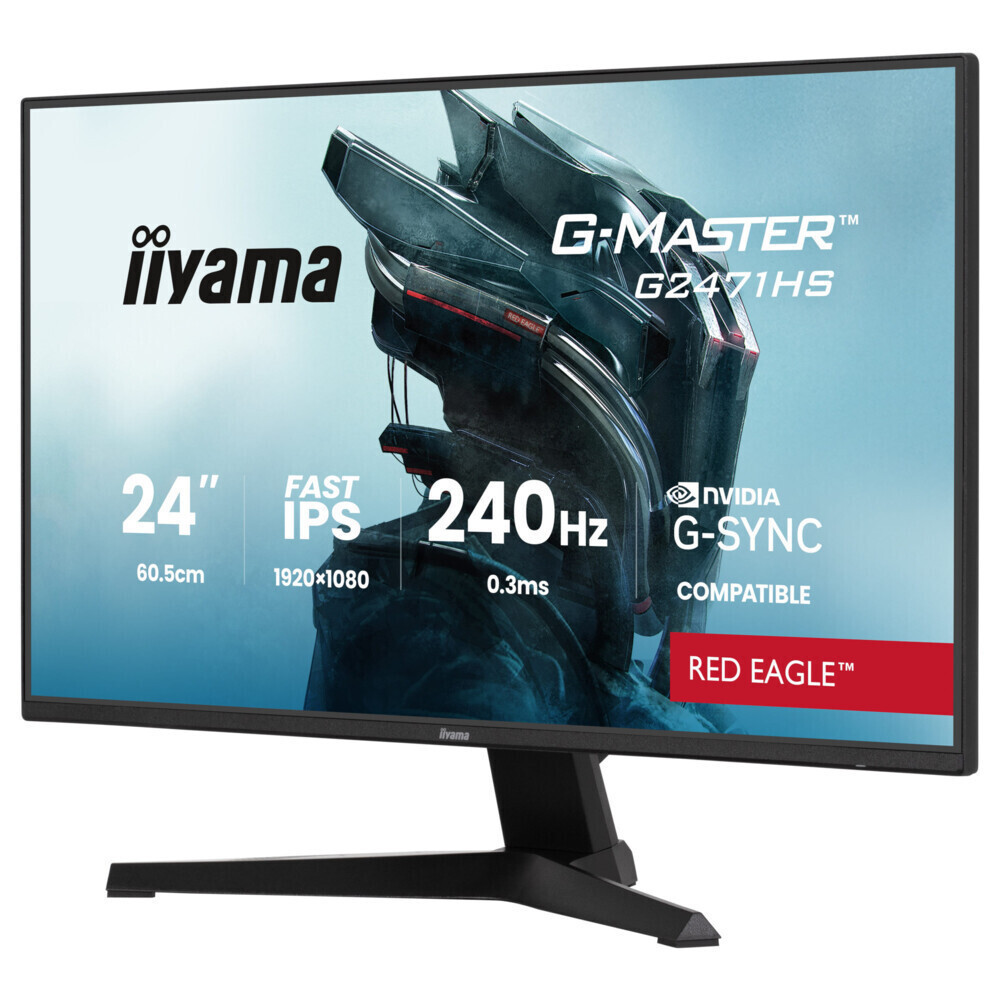 Iiyama G-Master Red Eagle IPS HDR Monitor 23.8" FHD 1920x1080 240Hz - Image 9