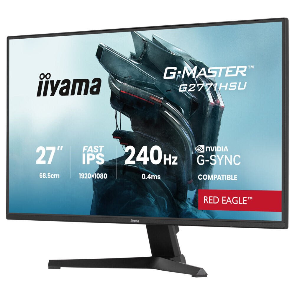 Iiyama G-Master Red Eagle IPS HDR Monitor 27" FHD 1920x1080 240Hz - Image 5