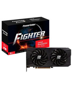 PowerColor Radeon RX 7600 rev. 2.0 8GB GDDR6 Fighter Κάρτα Γραφικών 1A1-G00433100G
