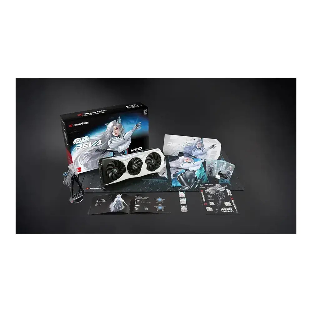 PowerColor Radeon RX 9070 XT 16GB GDDR6 Hellhound Reva Edition Κάρτα Γραφικών 1A1-G00443900G - Image 8