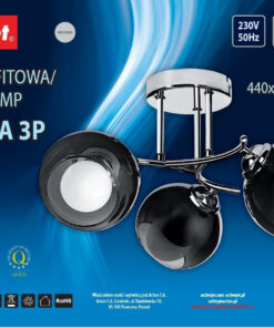 Active Jet Κρεμαστό Φωτιστικό με Ντουί E27 AJE-PALOMA 3P