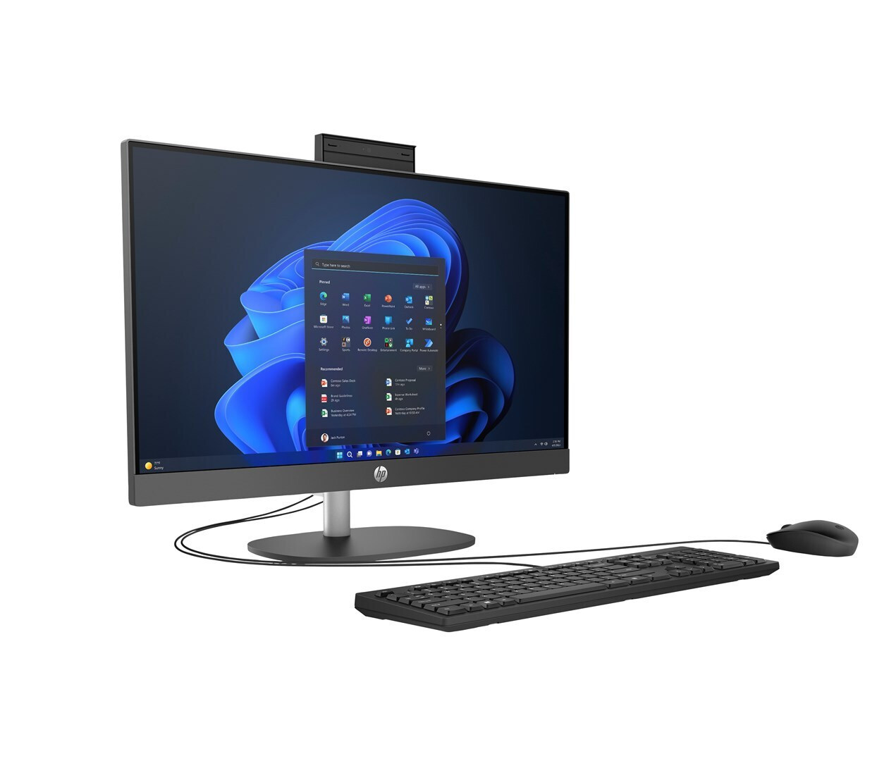 HP ProOne 240 G10 23.8" (i5-1335U/8GB/256GB SSD/FHD/W11 Pro) - Image 4