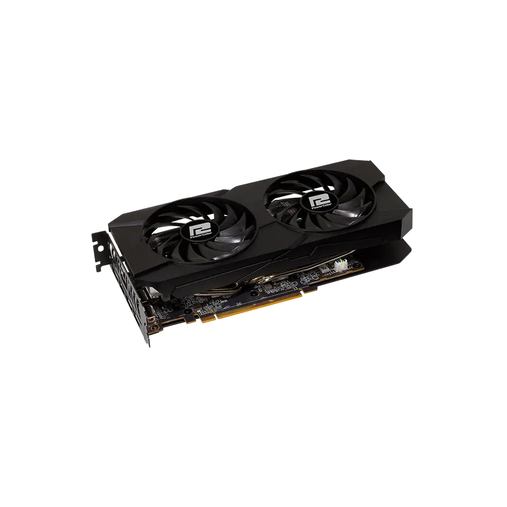 PowerColor Radeon RX 7600 rev. 2.0 8GB GDDR6 Fighter Κάρτα Γραφικών 1A1-G00433100G - Image 3