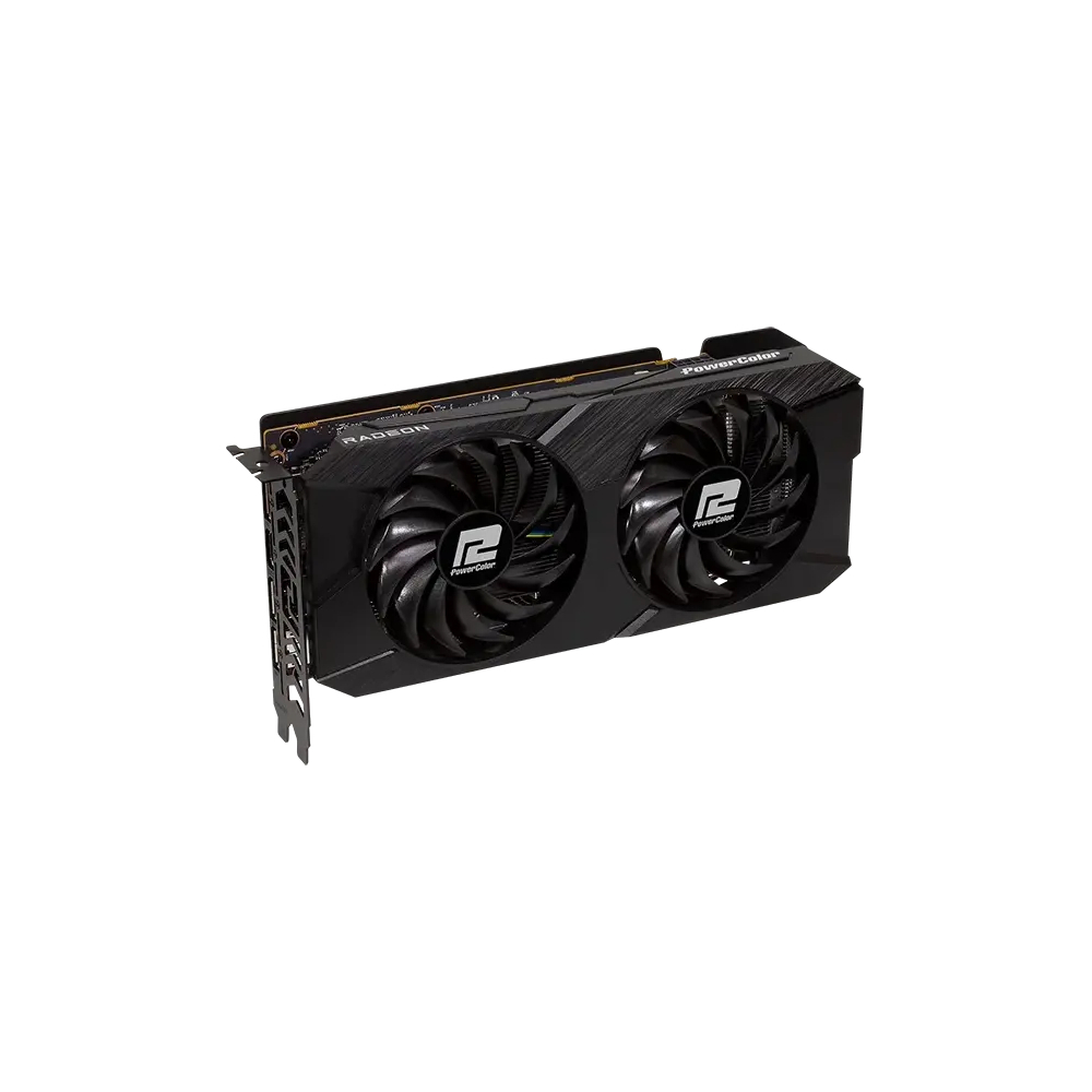 PowerColor Radeon RX 7600 rev. 2.0 8GB GDDR6 Fighter Κάρτα Γραφικών 1A1-G00433100G - Image 6