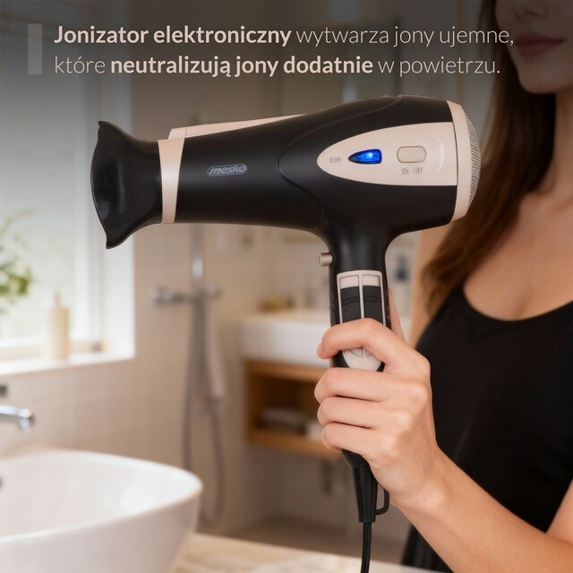Adler Ionic Πιστολάκι Μαλλιών με Φυσούνα 2400W MS 2287 - Image 3
