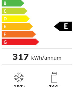 Alternative view of Gorenje Ψυγείο Ντουλάπα 541lt Total NoFrost Υ178.6xΠ91.1xΒ61.5εκ. Μαύρο NRS917E41BXWD