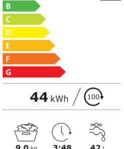 Alternative view of Gorenje Πλυντήριο Ρούχων 9kg 1400 Στροφών WNHPI94A1PS/PL