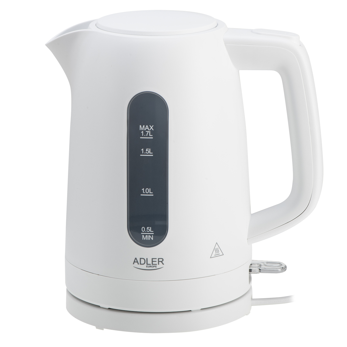 Adler Βραστήρας 1.7lt 1379W Λευκός AD 1379w