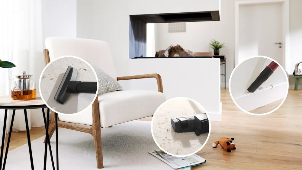 Bosch BGB41POW1 Ηλεκτρική Σκούπα 850W με Σακούλα 4lt Μαύρη - Image 8