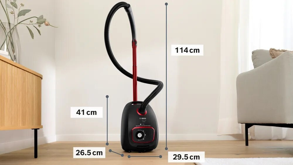 Bosch BGB41POW1 Ηλεκτρική Σκούπα 850W με Σακούλα 4lt Μαύρη - Image 9