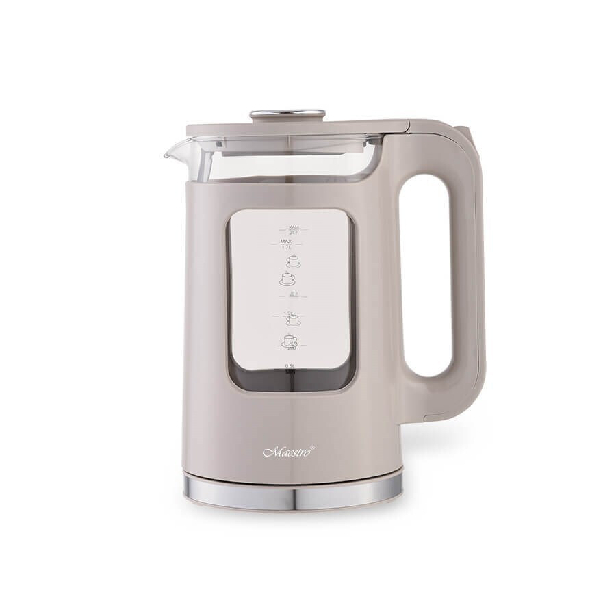 Maestro Βραστήρας 1.7lt 2200W Μπεζ MR-065-BEIGE - Image 4