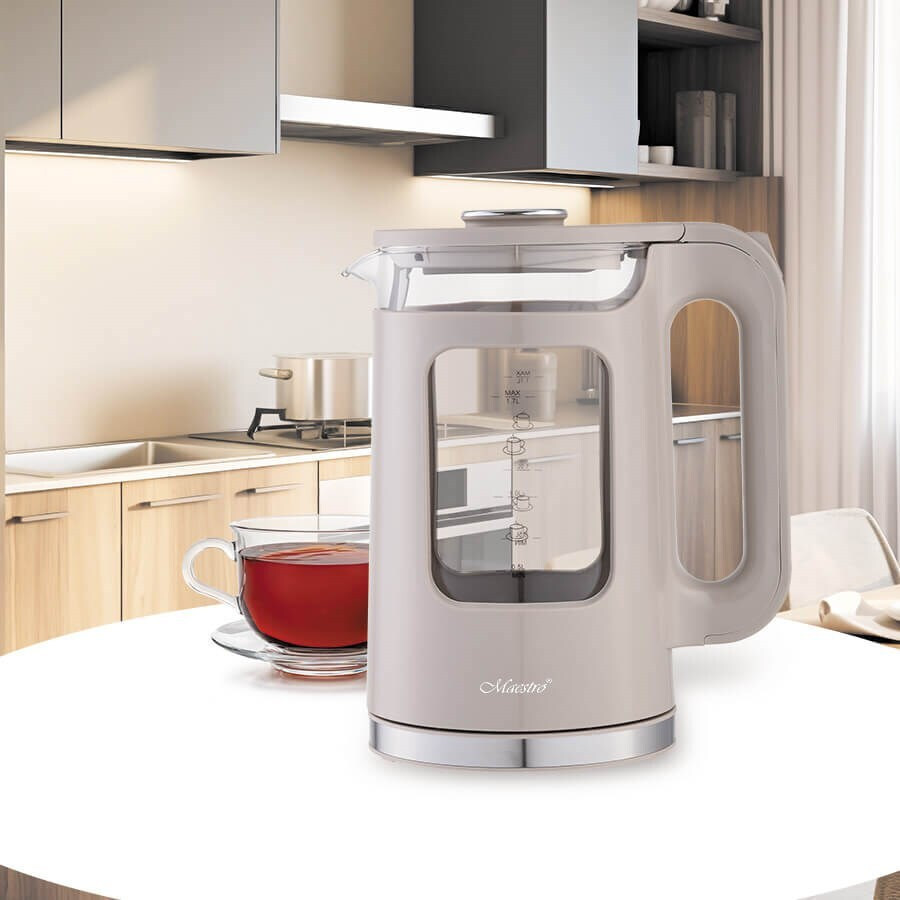 Maestro Βραστήρας 1.7lt 2200W Μπεζ MR-065-BEIGE - Image 7