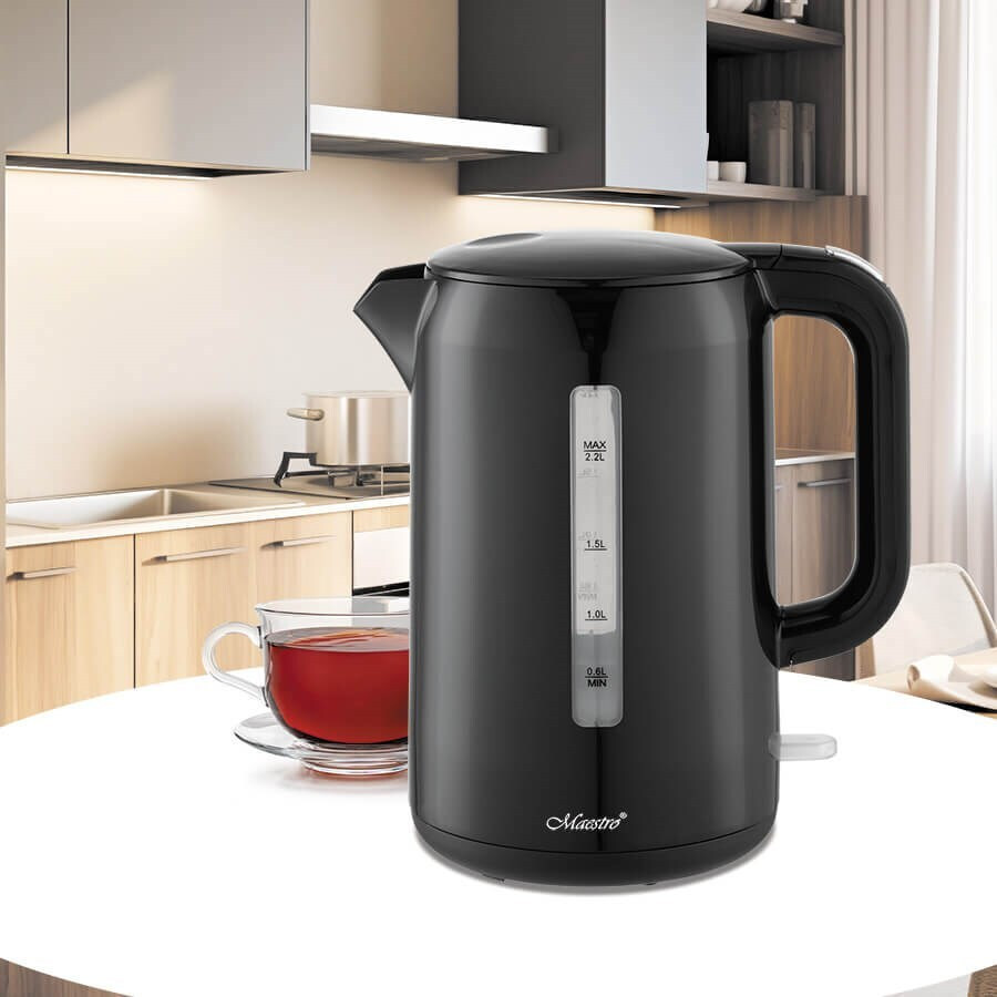 Maestro Βραστήρας 2.2lt 2200W Μαύρος MR-022-BLACK - Image 3