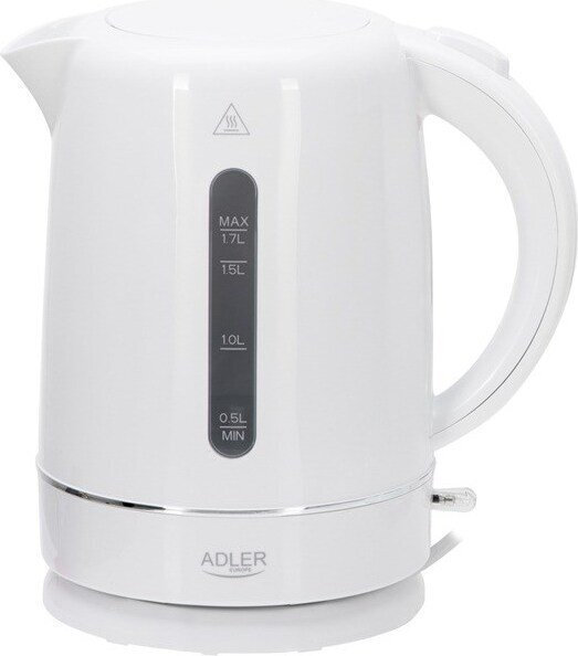 Adler Βραστήρας 1.7lt 1385W Λευκός AD 1385w - Image 2