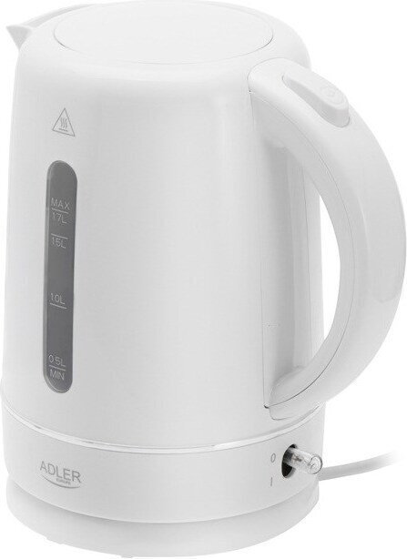 Adler Βραστήρας 1.7lt 1385W Λευκός AD 1385w - Image 3