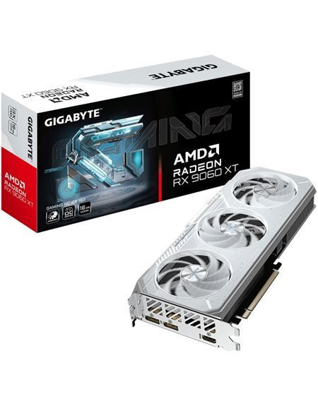 Gigabyte Radeon RX 9060 XT 16GB GDDR6 GAMING OC ICE Κάρτα Γραφικών GV-R906XGAMINGOCICE-16GD - Image 4
