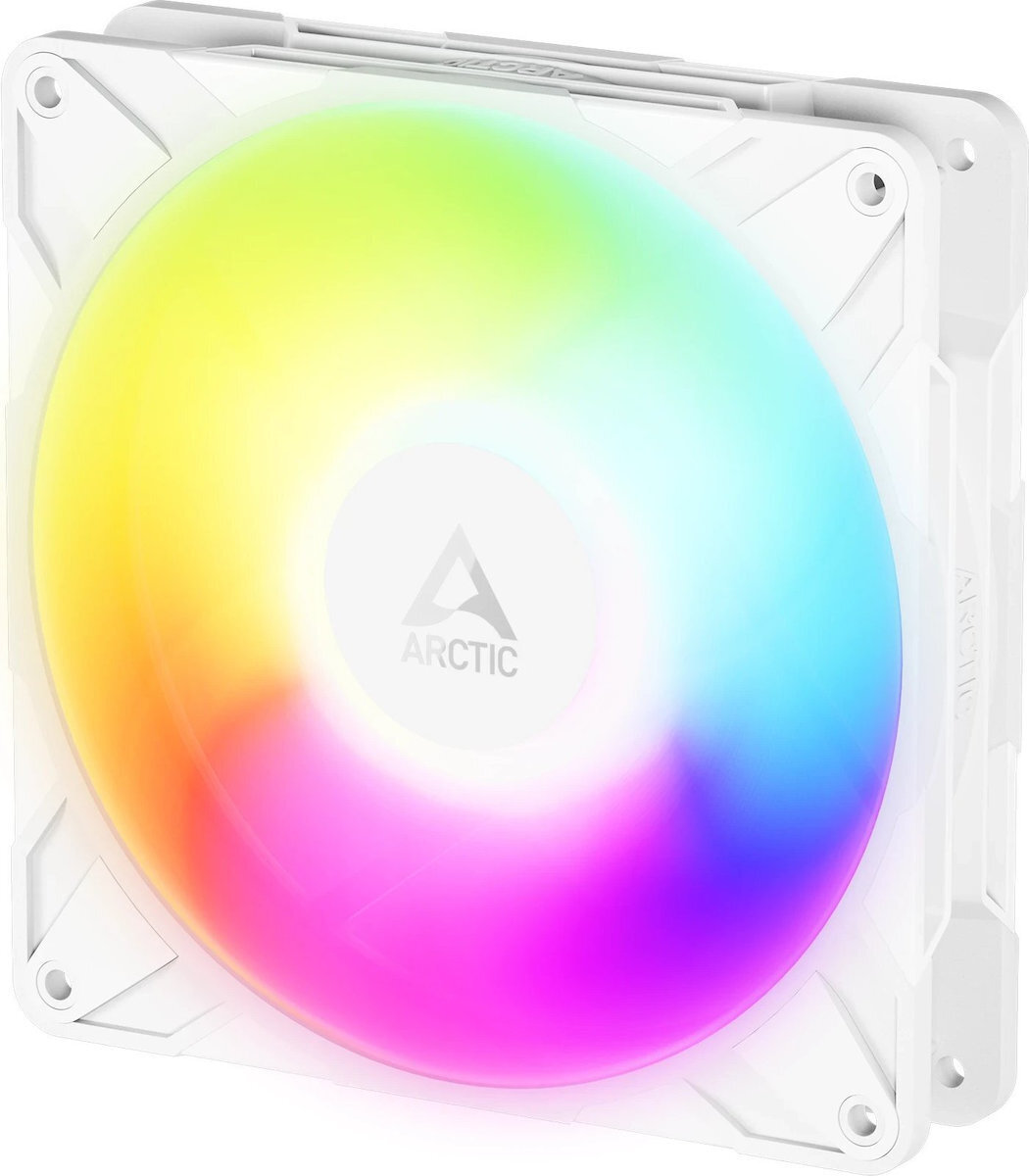 Arctic P14 Pro Reverse Case Fan 140mm με ARGB Φωτισμό και Σύνδεση 3-Pin / 4-Pin PWM 3τμχ Λευκό - Image 2