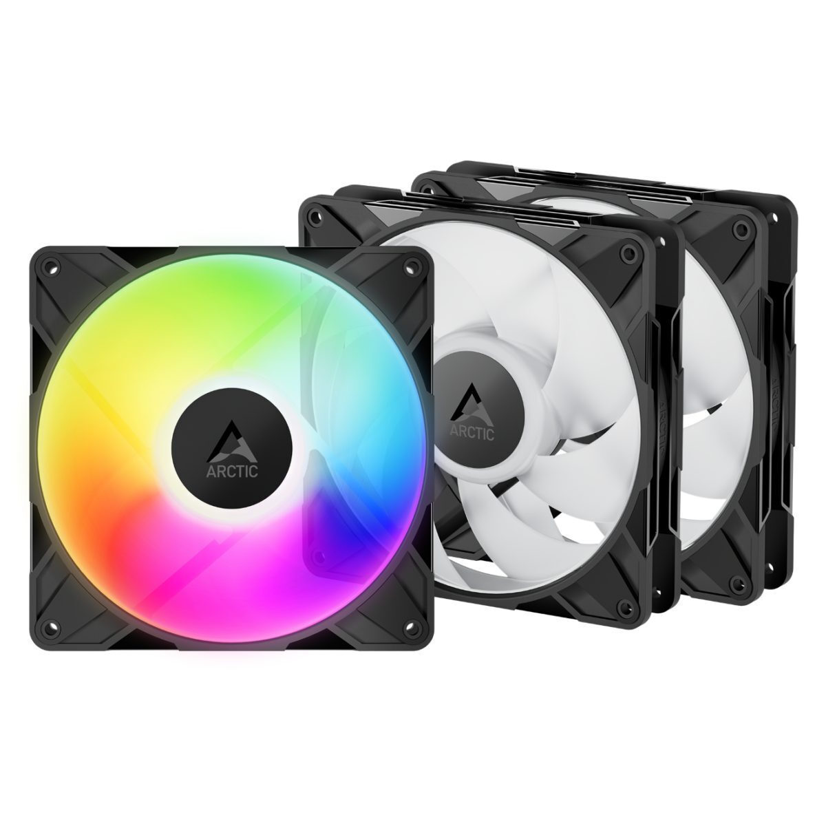 Arctic P14 Pro Reverse Case Fan 140mm με ARGB Φωτισμό και Σύνδεση 3-Pin / 4-Pin PWM 3τμχ - Image 4
