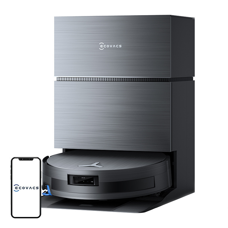 Ecovacs X11 Pro Σκούπα Ρομπότ για Σκούπισμα & Σφουγγάρισμα με Wi-Fi Μαύρη - Image 2