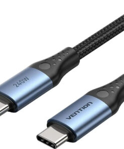Vention USB 2.0 Cable USB-C male - USB-C 240W Μαύρο 1.5m