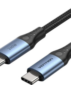 Vention USB 2.0 Cable USB-C male - USB-C 240W Μαύρο 1m