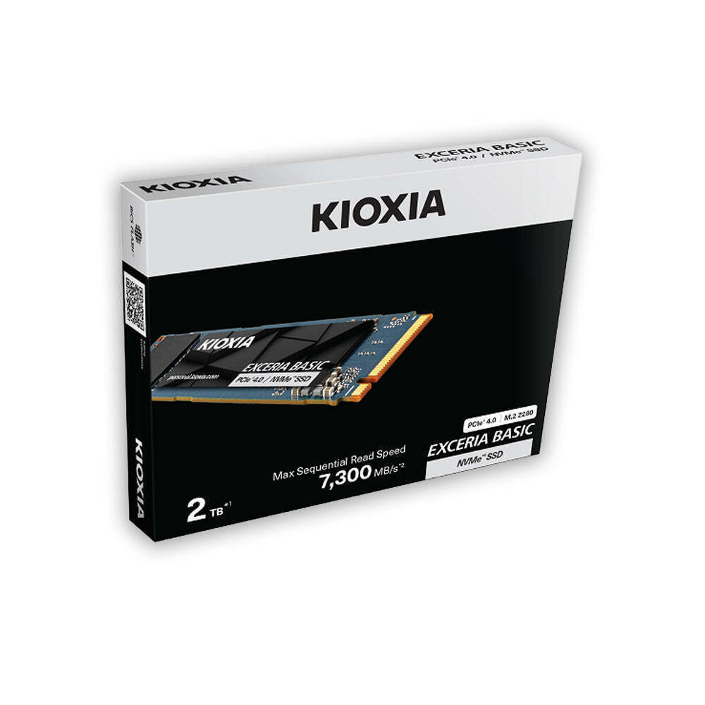 Kioxia Exceria Basic SSD 2TB M.2 NVMe PCI Express 4.0 LSF10Z002TG8 - Image 3
