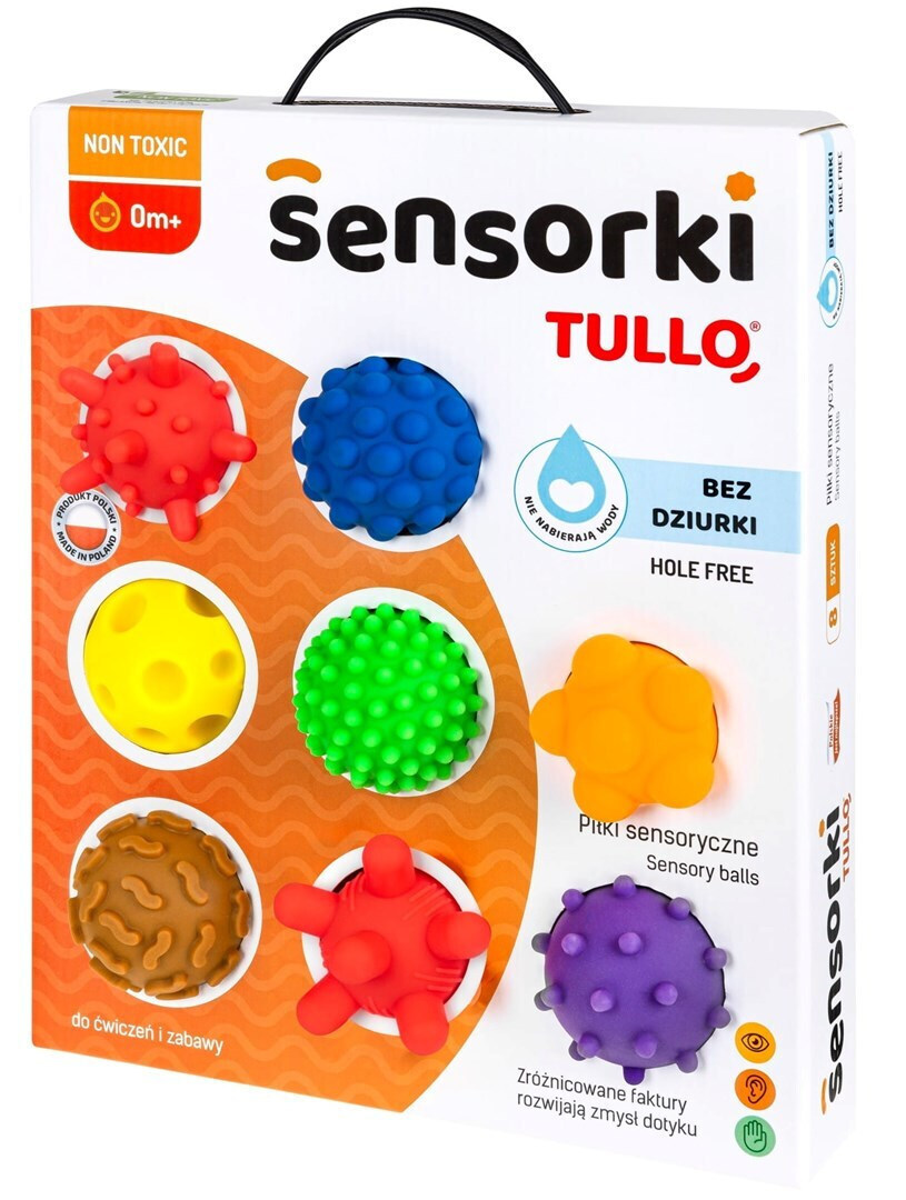 Sensory Balls 8pcs Without Hole Ref802 78024