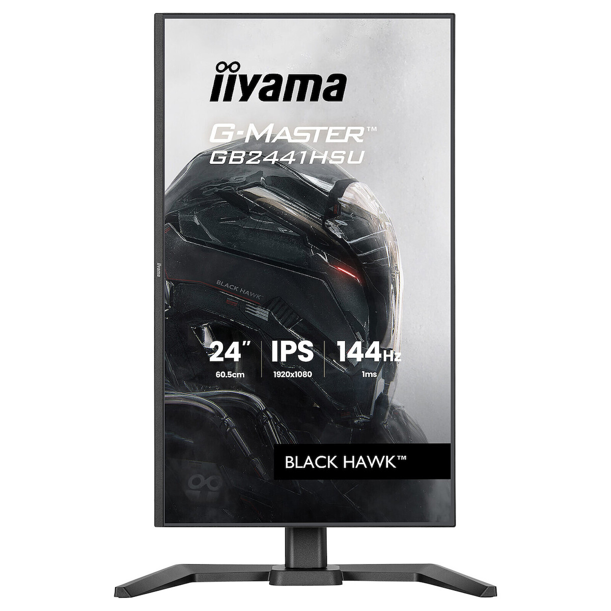 Iiyama G-Master GB2441HSU-B1 IPS Gaming Monitor 23.8" FHD 1920x1080 144Hz - Image 2