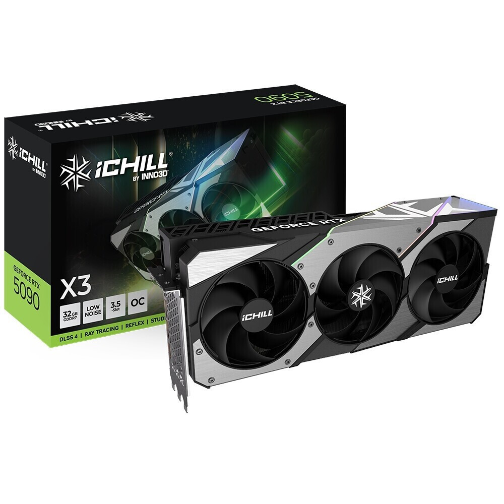 Inno 3D GeForce RTX 5090 32GB GDDR7 iChill X3 Κάρτα Γραφικών C50903-32D7X-175967H - Image 5