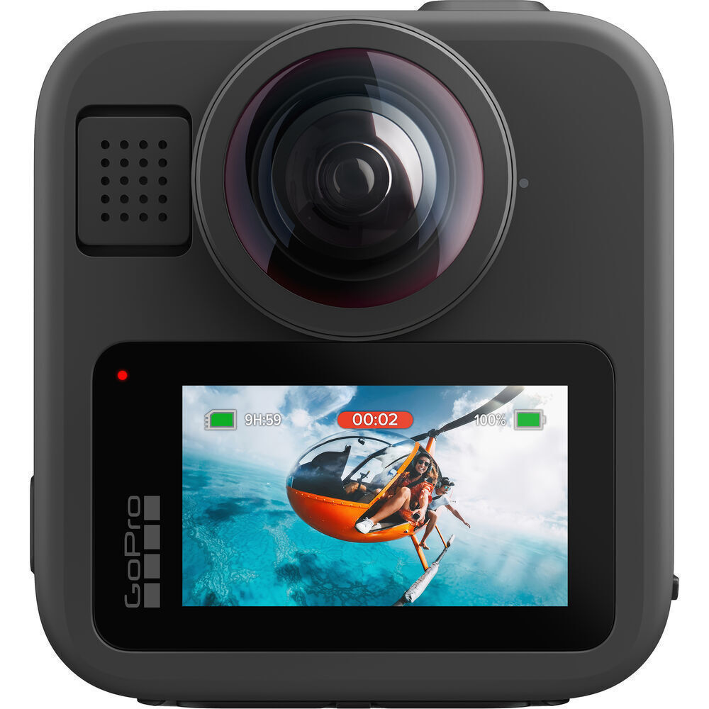 GoPro Max 2 Action Camera 5K Λήψης 360° Υποβρύχια Accessories Bundle με Οθόνη Αφής 1.82" και Wi-Fi Μαύρη - Image 4