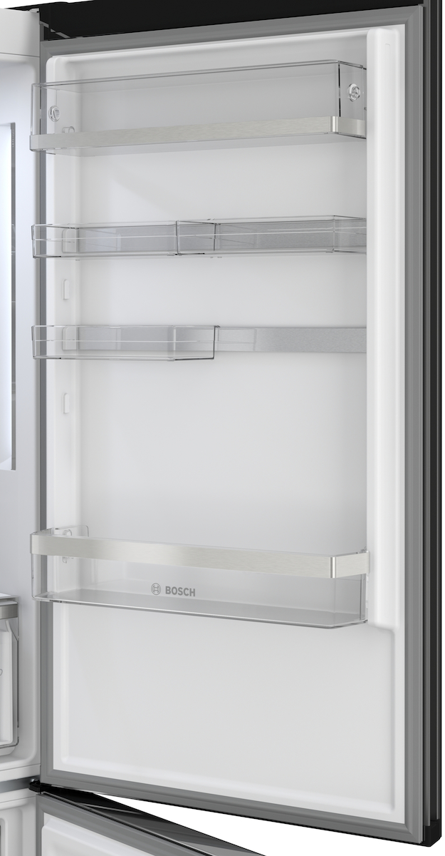 Bosch Ψυγειοκαταψύκτης 440lt Total NoFrost Υ203xΠ70xΒ66.7εκ. Μαύρος KGN49LBCF - Image 12