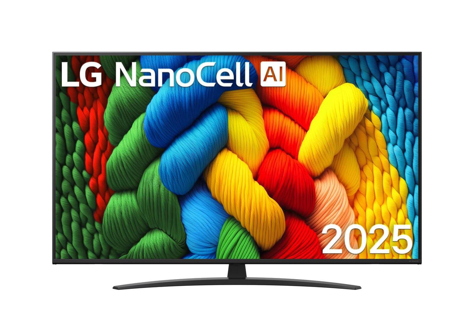 LG Smart Τηλεόραση 75" 4K UHD LED NanoCell AI NANO81 HDR (2025) 75NANO81A3A